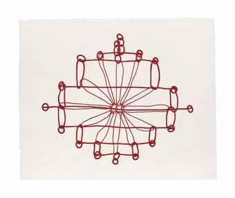 One plate, from: Crochet Series-1997 One plate, from: Crochet Series-1997