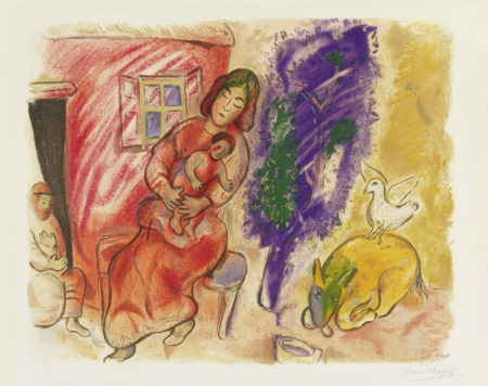 After Marc Chagall - Maternite-1954 After Marc Chagall - Maternite-1954