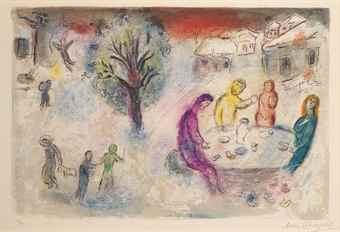Le Repas chez Dryas, from Daphnis and Chloe-1961 Le Repas chez Dryas, from Daphnis and Chloe-1961