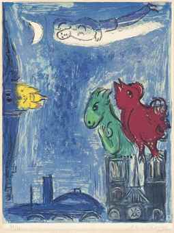 Les Monstres de Notre-Dame, from: Derriere Le Mirroir-1954 Les Monstres de Notre-Dame, from: Derriere Le Mirroir-1954