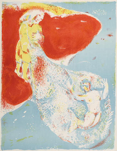 When Abdullah got the net ashore pl. 8 from Four Tales from the Arabian Nights-1948 When Abdullah got the net ashore pl. 8 from Four Tales from the Arabian Nights-1948