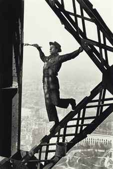 The Painter of the Eiffel Tower, Paris-1953 The Painter of the Eiffel Tower, Paris-1953