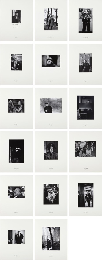 Sixteen Photographic Portraits 1957-1967 and One Self-portrait 1974-1983 Sixteen Photographic Portraits 1957-1967 and One Self-portrait 1974-1983