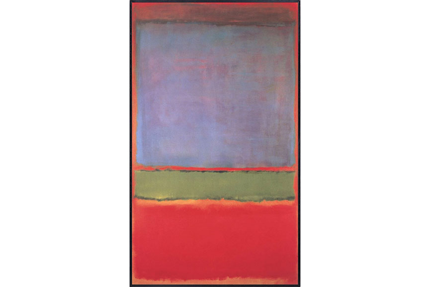 Mark Rothko No Violet Green And Red Widewalls