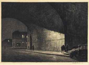 Arch, Midnight-1930 Arch, Midnight-1930