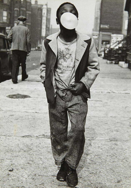 Chicago (Boy blowing bubble)-1952 Chicago (Boy blowing bubble)-1952