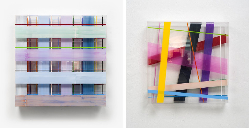 Michael Laube - 36-10, 2010 (Left) - E3-13, 2013 (Right)