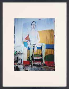 Kristen, painting by Chantal Joffe, from Kristen at the Studio of Chantal Joffe-2010 Kristen, painting by Chantal Joffe, from Kristen at the Studio of Chantal Joffe-2010