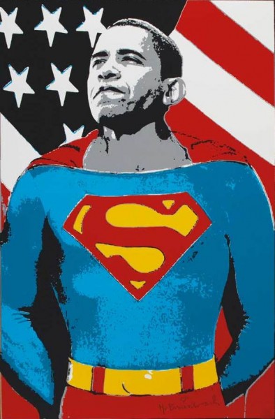 Obama Superman (Gold Edition)-2008 Obama Superman (Gold Edition)-2008