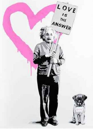 E=MC2 Love is the answer Pink-2012 E=MC2 Love is the answer Pink-2012