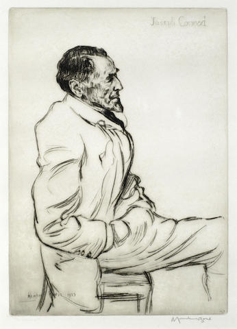 Joseph Conrad, Listening to Music-1923 Joseph Conrad, Listening to Music-1923