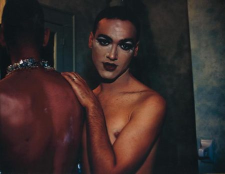 Jimmy Paulette and Tabboo! in the bathroom, NYC-1991 Jimmy Paulette and Tabboo! in the bathroom, NYC-1991