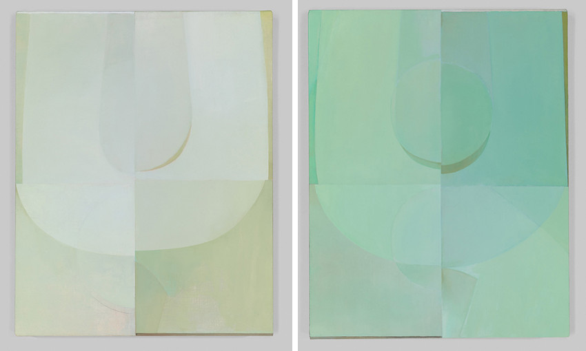 Nathlie Provosty - Consonance (Left) / Consonance II (Right)
