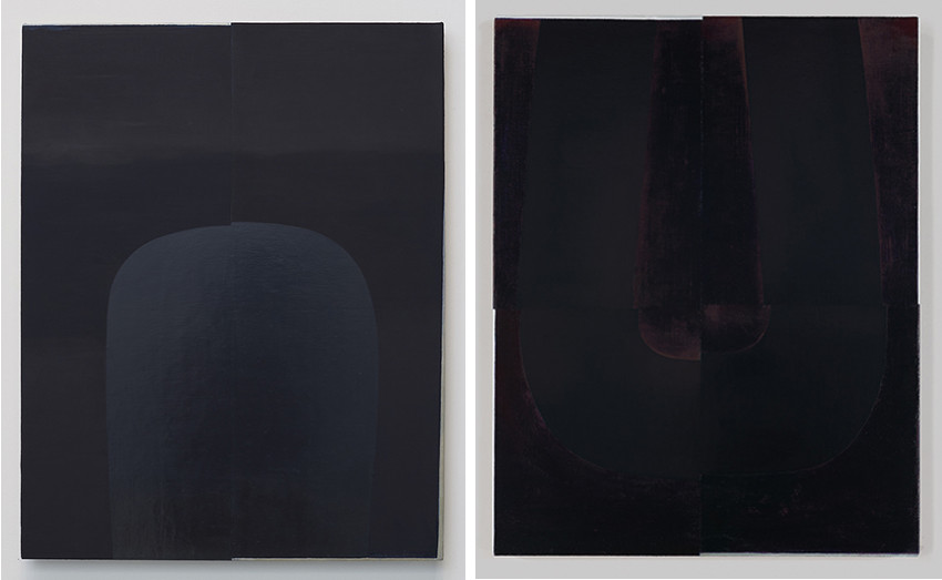 Nathlie Provosty - Near Ultraviolet, 2015 (Left) / Near Ultraviolet II, 2015 (Right)