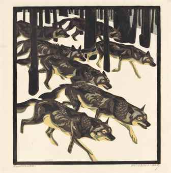 A Small Collection (comprised of Wolves, Panther and Antelope, The Song of the Night and Romance)-1920 A Small Collection (comprised of Wolves, Panther and Antelope, The Song of the Night and Romance)-1920