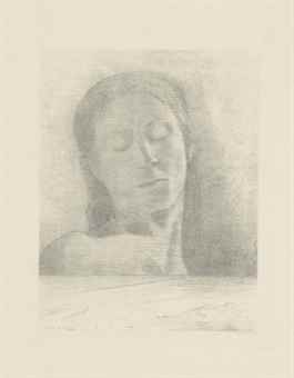 Les yeux clos-1890 Les yeux clos-1890