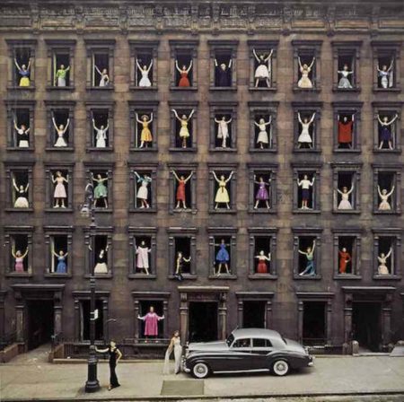 Girls in the Windows, New York City-1960 Girls in the Windows, New York City-1960
