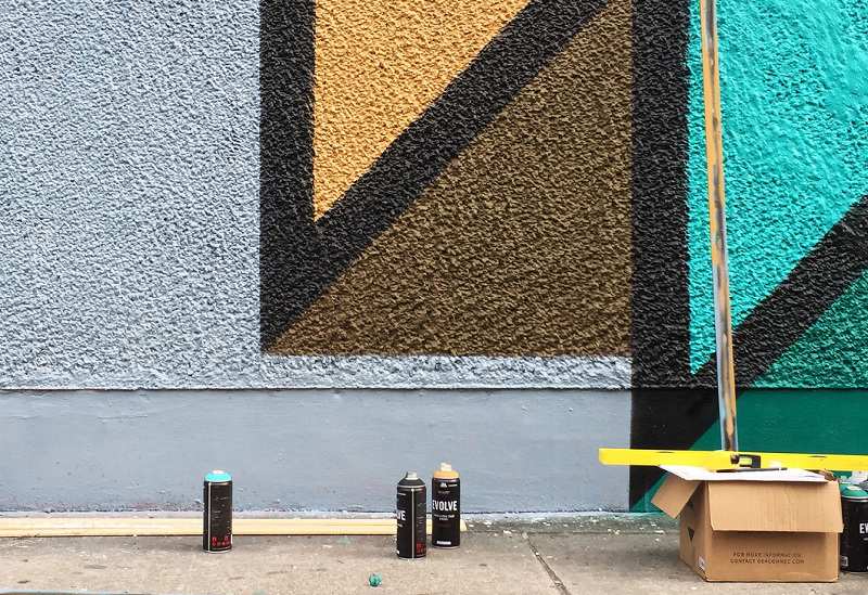 Ozmo x Joys - Medusa (detail #1) - Wynwood, Miami, 2015 - photo by the artist