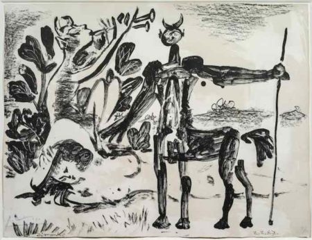 Centaure et Bacchante avec un Faune-1947 Centaure et Bacchante avec un Faune-1947