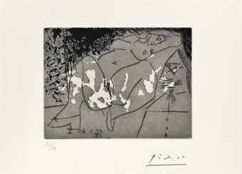 Jeune Femme et Mousquetaire, from: Series 347-1968 Jeune Femme et Mousquetaire, from: Series 347-1968