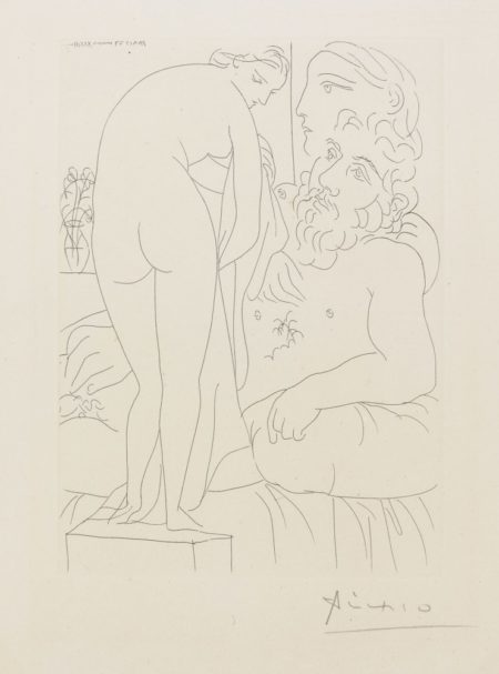Le Repos Du Sculpteur Devant Un Nu A La Draperie-1933 Le Repos Du Sculpteur Devant Un Nu A La Draperie-1933
