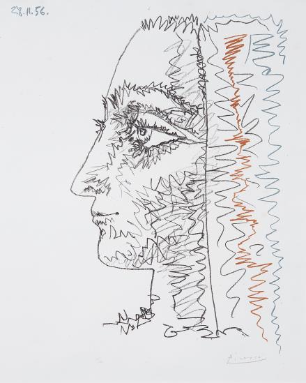 Profil en trois couleurs (Profile in Three Colours)-1956 Profil en trois couleurs (Profile in Three Colours)-1956