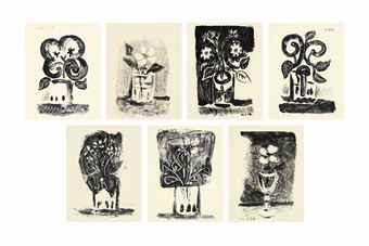 Seven prints by the artist-1947 Seven prints by the artist-1947