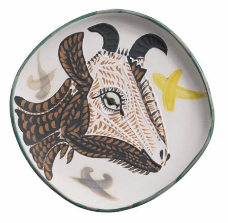 Tete De Chevre De Profil-1952 Tete De Chevre De Profil-1952