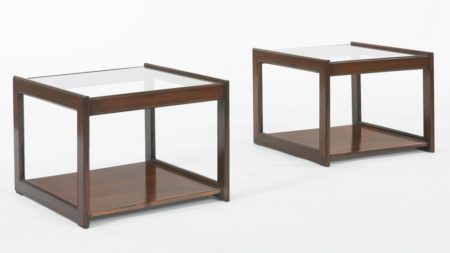 Pair Of Brazilian Side Tables-1960 Pair Of Brazilian Side Tables-1960