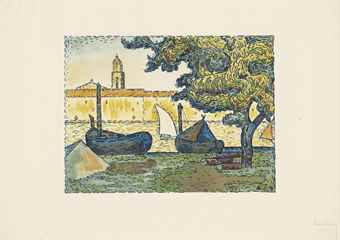 Saint-Tropez II, from L'Estampe originale (Seventh Issue)-1894 Saint-Tropez II, from L'Estampe originale (Seventh Issue)-1894