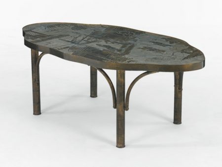 Philip And Kelvin Laverne - Coffee Table-1970 Philip And Kelvin Laverne - Coffee Table-1970