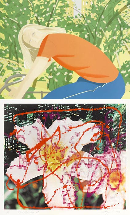 James Rosenquist-Larry Rivers-RB Kitaj-Robert Indiana-Robert Rauschenberg-Alex Katz-Robert Motherwell-Portfolio - New York, New York-1983 James Rosenquist-Larry Rivers-RB Kitaj-Robert Indiana-Robert Rauschenberg-Alex Katz-Robert Motherwell-Portfolio - New York, New York-1983
