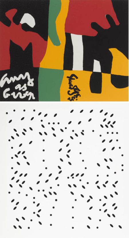 Larry Poons-Ad Reinhardt-Robert Indiana-Andy Warhol-Frank Stella-Robert Motherwell-Portfolio - Ten Works by Ten Painters-1964 Larry Poons-Ad Reinhardt-Robert Indiana-Andy Warhol-Frank Stella-Robert Motherwell-Portfolio - Ten Works by Ten Painters-1964