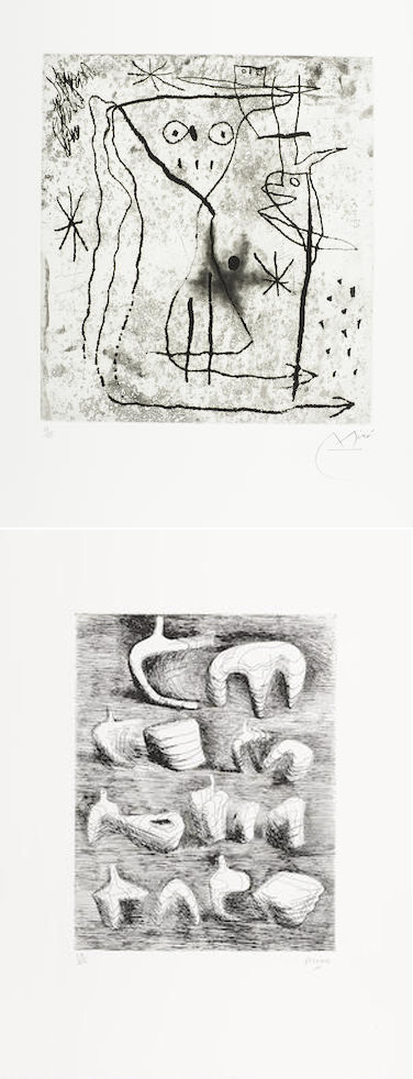 Marc Chagall-Zao Wou-Ki-Georges Braque-Henry Moore (1831-1895)-Jacques Villon-Lynn Chadwick-Marino Marini-Pablo Picasso-Max Ernst-Joan Miro-Jean Arp-Henri Matisse-Portfolio - Trente ans d'activite, Geneva, Gerald Cramer-1971 Marc Chagall-Zao Wou-Ki-Georges Braque-Henry Moore (1831-1895)-Jacques Villon-Lynn Chadwick-Marino Marini-Pablo Picasso-Max Ernst-Joan Miro-Jean Arp-Henri Matisse-Portfolio - Trente ans d'activite, Geneva, Gerald Cramer-1971