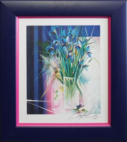 Vase d'iris- Vase d'iris-