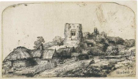 Landscape With A Square Tower-1650 Landscape With A Square Tower-1650
