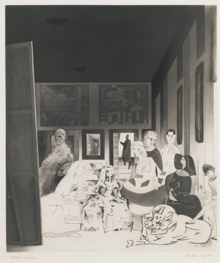 Picasso's Meninas-1973 Picasso's Meninas-1973