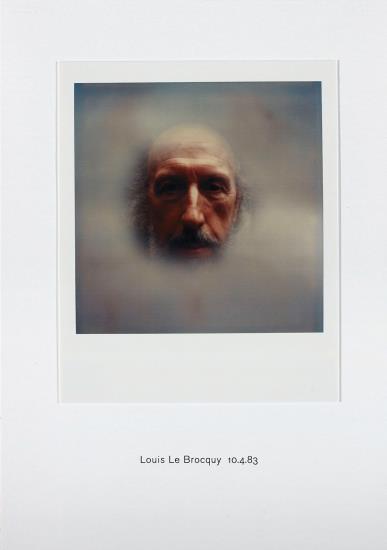 Polaroid Portrait, Louis Le Brocquy 10.4.83-2010 Polaroid Portrait, Louis Le Brocquy 10.4.83-2010