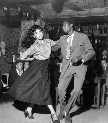 Claude Mocquery et James Campbell, Be bop a Saint Germain des Pres, Paris-1951 Claude Mocquery et James Campbell, Be bop a Saint Germain des Pres, Paris-1951