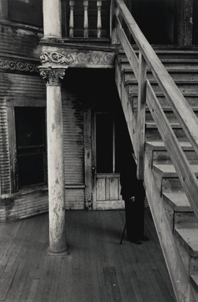 Bunker Hill, Los Angeles (Rooming House)-1955 Bunker Hill, Los Angeles (Rooming House)-1955