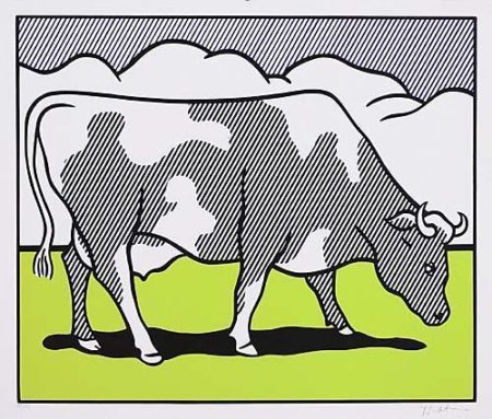 Cow Going Abstract-1982 Cow Going Abstract-1982