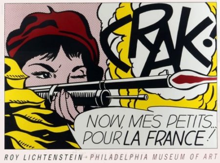 Crak! (Philadelphia museum of art poster)-1989 Crak! (Philadelphia museum of art poster)-1989
