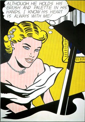 Girl at piano-1963 Girl at piano-1963
