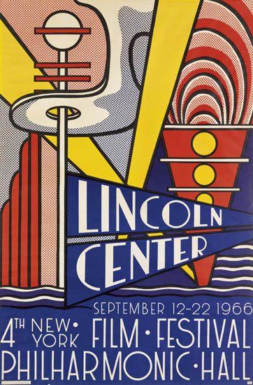 Lincoln Center Film Festival Poster; Aspen Winter Jazz; Merton of the Movies; Stedelijk Museum Poster; Art About Art-1967 Lincoln Center Film Festival Poster; Aspen Winter Jazz; Merton of the Movies; Stedelijk Museum Poster; Art About Art-1967