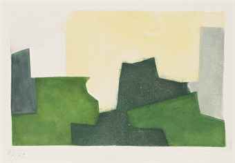 Composition in Green-1969 Composition in Green-1969