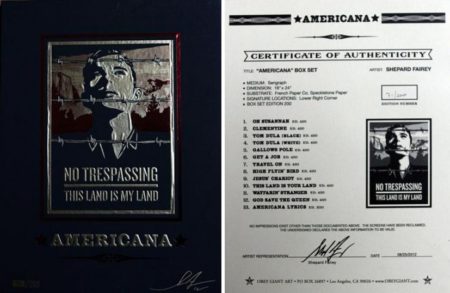 Americana Box Set (Box and CD)-2012 Americana Box Set (Box and CD)-2012