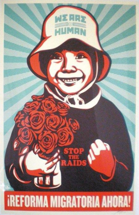 Shepard Fairey-Ernesto Yerena-Shepard Fairey & Ernesto Yerena - We are Human-2009 Shepard Fairey-Ernesto Yerena-Shepard Fairey & Ernesto Yerena - We are Human-2009