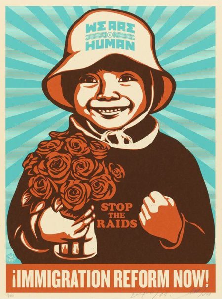 Shepard Fairey & Ernesto Yerena - We are Human-2009 Shepard Fairey & Ernesto Yerena - We are Human-2009