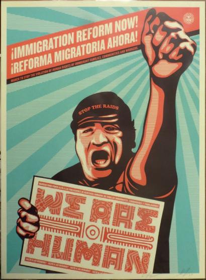 Shepard Fairey-Ernesto Yerena-Shepard Fairey & Ernesto Yerena - We are Human-2009 Shepard Fairey-Ernesto Yerena-Shepard Fairey & Ernesto Yerena - We are Human-2009