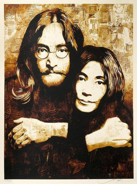 John & Yoko Canvas-2010 John & Yoko Canvas-2010